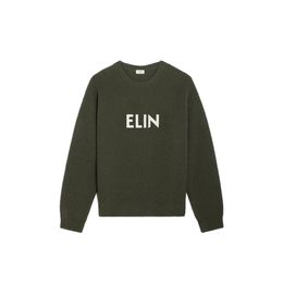 Men's and Women's Sweater Knitted Sweater Embroidery Men's and Women's Long sleeve sweater Pullover Women's Clothing Solid Colour Men's Pink Grey Top F-