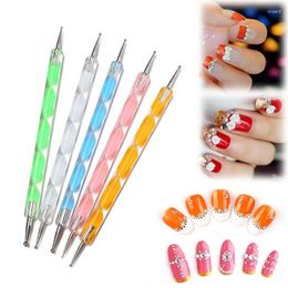 Nail Art Kits 20pcs Brushes Designing Painting Dotting Detailing Pens Kit Polish Painted Brush Set