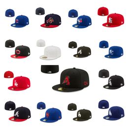 Hot 2023 Fitted hats Snapbacks hat Adjustable baskball Caps All Team Unisex utdoor Sports Embroidery Cotton flat Closed Beanies flex sun cap mix order size 7-8