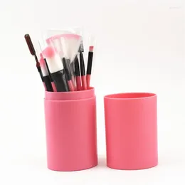 Makeup Brushes 12pcs Pink Color Brush Set Beginner Beauty Tools Full Of Foundation Eye Shadow