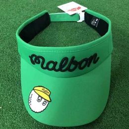 Malbon Golf Ball Caps Winter Unisex Golf Hat Cap Empty Top Sport Sun Visor Golf Hats for Men Sunscreen Summer Hat 973