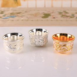 Cups Saucers Teacup Decor Anti-slip Mini Cup Charming Polishing Fashion Elegant Flower Pattern