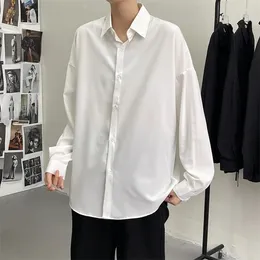 Men's Casual Shirts Soft Smooth Non-iron Dress Shirt Pocket-less Design Comfortable Autumn Long Sleeve Formal Social B56