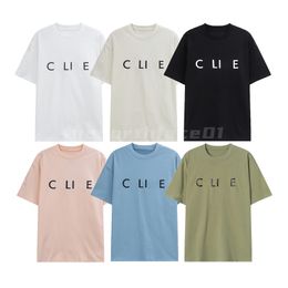 Luxury Summer Mens T Shirt Classic Letter Printing Round Neck Short Sleeve Couple Breathable T-shirt Casual Fashion Top