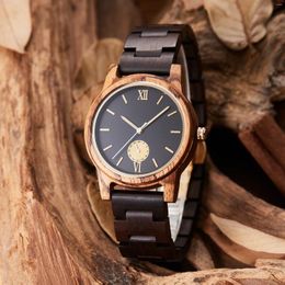 Wristwatches Men Wrist Watch Fashion Anniversary Wedding Day Gift Engraved Wooden Quartz Wacthes Drop Customized