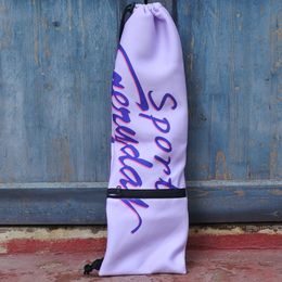 Badminton racket bag, Retro Graffiti Badminton Bag stock badminton bag, protective sleeve, printed print, and thick plush fabric bag