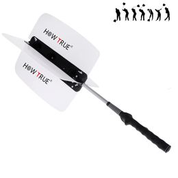 Other Golf Products Golf Training Aids Golf Pinwheel Swing Trainer Fan Power Speed Practise Training Grip Aid Removable Golf Accessories 231120