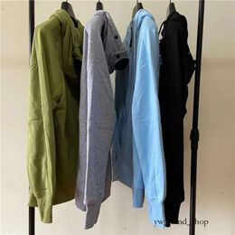 Men's Hoodies Sweatshirts Jackets Windproof Storm Cardigan Overcoat Fashion Hoodie Zip Fleece Line Coat Men Cp Companies Compagnie Comappe 2675 613