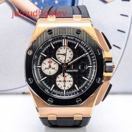 Ap Swiss Luxury Watch Collections Tourbillon Wristwatch Selfwinding Chronograph Royal Oak and Royal Oak Offshore for Men and Women 26401RO 44mm A5G2