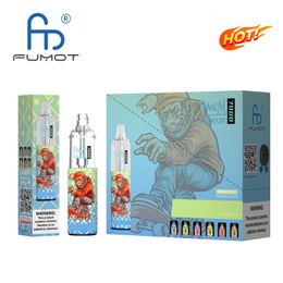 UK EU Top Seller Fumot vape RGB Light Monkey Vape Randm Tornado 7000 Puffs Gorilla Vape Pen
