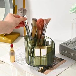 Storage Boxes Spacious Space Large Capacity Pen Holder 12 12.5cm Desk Cosmetic Organiser With Com Box 185g