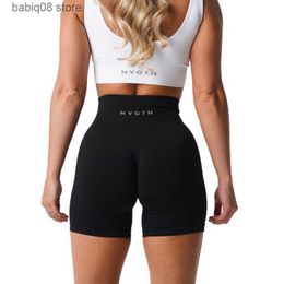 Yoga Outfit NVGTN Spandex Solid Seamless Shorts Women Soft Workout Tights Fitness Outfits Yoga Pants Gym Wear T230423