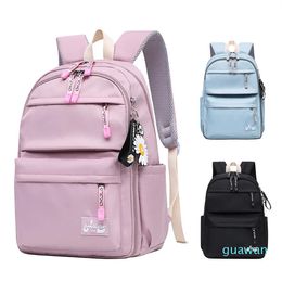 Korean version school backpack Lady College students fashionable school bag middle school students high-capacity backpack