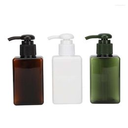 Storage Bottles Empty Pressed Travel Set PET Convenient Shampoo Conditioner For Dispensing Lotions Shampoos Body Washes