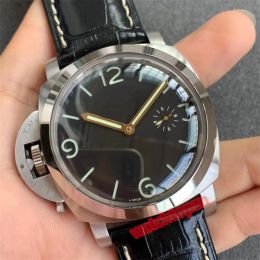 2023New Produced by the XF PAM217 PAM127 classic wrist watch left-handed Sapphire crystal glass mirror Super luminescent Have waterproof function mens watches