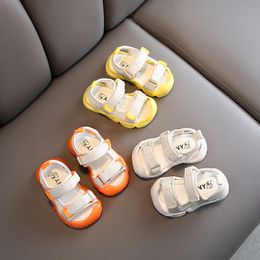 Sandals Baby Girl Shoes Summer Princess Sandals Toddler Sneakers Mesh Sandals Girls Boys Infant Sport Sandal SSS040 230421