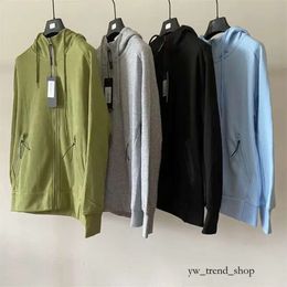 Mens Hoodies Sweatshirts Hooded Jackets Windproof Storm Cardigan Overcoat Fashion Hoodie Zip Fleece Lined Coat Men 13I Cp Companies Cp 9041 551