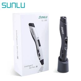 Other Home Garden SUNLU SL300 3D Pen Printing 8 Levels Digital Speed Control Nozzle Easier To Maintain For Creative Craft Making for Kids 231121
