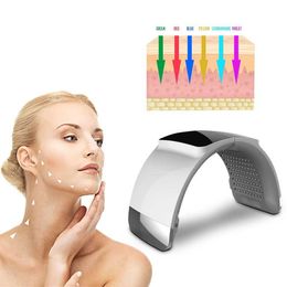 7 Color LED Facial Mask LED Light Photon Led Mask Therapy for Wrinkle Removal Face Whitening Acne Treatment Infrared Mask