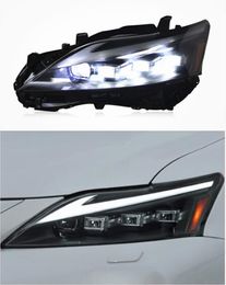 Car Daytime Head Light for Lexus CT200 CT200h LED Headlight 2012-2017 Dynamic Turn Signal High Beam Lamp