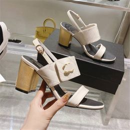Chanells Work Sandals Chaannel Fashion Luxury Chanellies Brand Business Popular Womens Leisure Travel Letter Womens High Heels Mens Flat Shoes 011-017