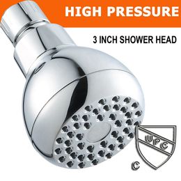 Bathroom Shower Heads Cross-border 3-inch shower low pressure Pressurised shower top nozzle small showerhead hotel bathhouse concealed sprinkler