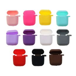 Silicone Anti-lost Protective Cover Skin Case For Earphone Protective Soft Silicone Cases