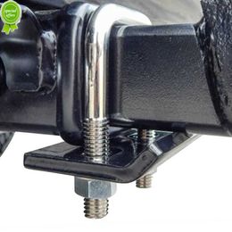 Shock Trailer Stabiliser Heavy Duty Vehicle Retractor For 1.25 And 2 Inch Hitch Mount U-Bolt Swing Bracket Shock Clip Tow Clip