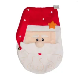 Toilet Seat Covers Fancy Cover Christmas Mat Supplies Lid Ornament Red For Party