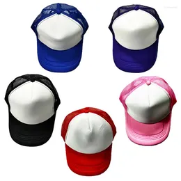 Berets 50pcs High Quality Qualisub Personalised Blank Hats For Sublimation Sports With Adjustable Snap