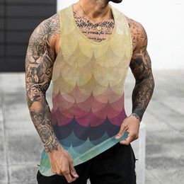 Men's Tank Tops Male Summer Top Breathable Large Size Casual Men T Shirts Graphic Design Shirt Long Sleeve Nightshirts For