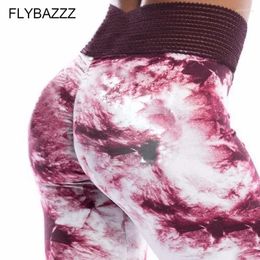 Active Pants Arrival Women High Waist Sexy Printed Yoga Leggings Tummy Control Workout Running Sports Capri 4 Way Stretch Tight