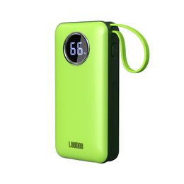 Portable Charger - 10000mAh iPhone PD 20W fast charging, Type-c connector for fast charging LED display for most electronic devices on the market