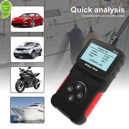 Universal 12V Car Battery Tester Multi-Function Cranking Charging Circut Test Support 6 Languages BT201 100-2000 CCA