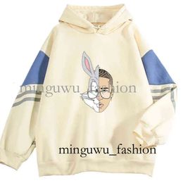 New Bad Bunny Hoodies Sweatshirts Men/Women Popular Sticker Streetwear Fashion Casual Loose Pullovers Hip Hop Hoodie H1218 759 950