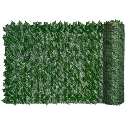 Fencing Trellis & Gates Artificial Hedge Green Leaf Ivy Fence Screen Plant Wall Fake Grass Decorative Backdrop Privacy Protection217S