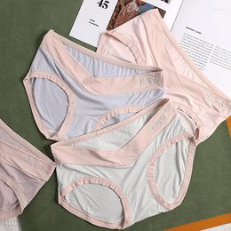 Underpants Low-waist Pregnant Women And Mothers V-type Three Modal Corner Underwear Breathable Underbelly Shorts Women's