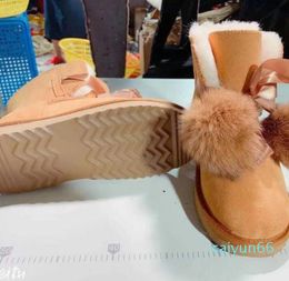 Snow Boots Warm New Classic Design Women Plush Sheepskin Fur Integra Hot Sell Ted Keep