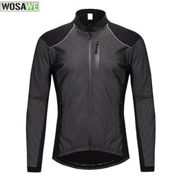 Cycling Jackets Winter Men's Jacket Long Sleeve Thermal Fleece Warm Windproof Road Mountain Bike MTB Bicycle Clothing2661