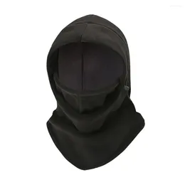 Bandanas Warmer Neck Balaclava Fashion Full Face Windproof Ski Mask Caps Adjustable Polar Fleece Winter Hat