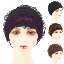 Summer Breathable Lace Turban Cap Women's Hair Cover Hat Ladies Head Wraps Female Headscarf Bonnet Muslim Hat Underscarf