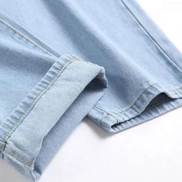 Men's Jeans Denim European and American Casual Fashion Loose Pants High Street Wide Leg fit like a glove designer