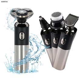 Electric Shavers Men's Shaver Wet Dry Electric Razor LCD Display Beard Trimmer Fast Charging Electric Shaver Shaving Machine Hair Clipper 231122