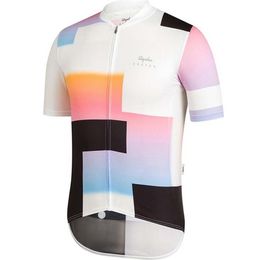 RAPHA Team Men's Cycling Jersey Road Racing Shirts MTB Bicycle Tops Quick Dry Outdoor Breathable Short Sleeves Bike Outfits R266x