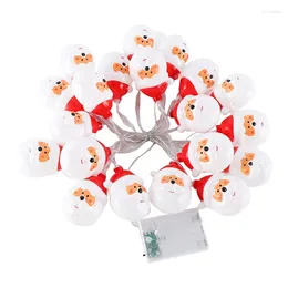 Strings Santaclaus LED String Light Outdoor For Christmas Garden Decor Holiday Lighting Wedding