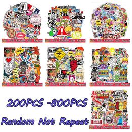 200-800PCS Cool Waterproof Vinyl Random Stickers Pack for Kids Teens Adults Bomb Water Bottle Phone Case Laptop Skateboard Bike Ca223y