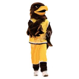 Adult Basketball Eagle Mascot Costumes Christmas Halloween Fancy Party Dress Cartoon Character Carnival Xmas Advertising Birthday Party Costume Outfit