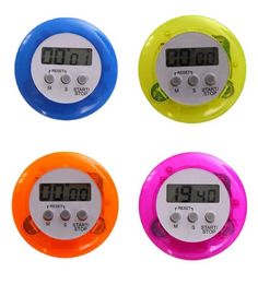 Neuheit Digitaler Küchentimer Küchenhelfer Mini Digital LCD Küche Countdown Clip Timer Alarm ss0422