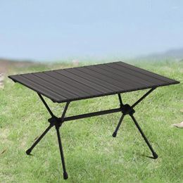 Camp Furniture Outdoor Folding Table Portable Camping Aluminium Alloy Tactical Adjustable Height Barbecue Picnic