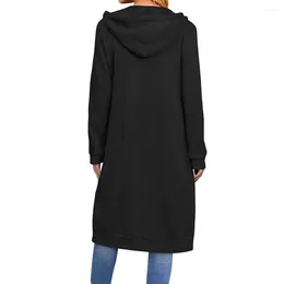 Women's Hoodies Trendy Oversized Hooded Sweatshirt Warm Fleece Jacket Coat Black/Light Grey/Dark Blue/Coffee/Dark Green
